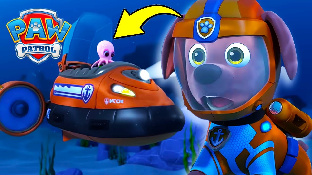 Един октопод открадна подводницата на Зума! 🐙🌊 | PAW Patrol Bulgarian