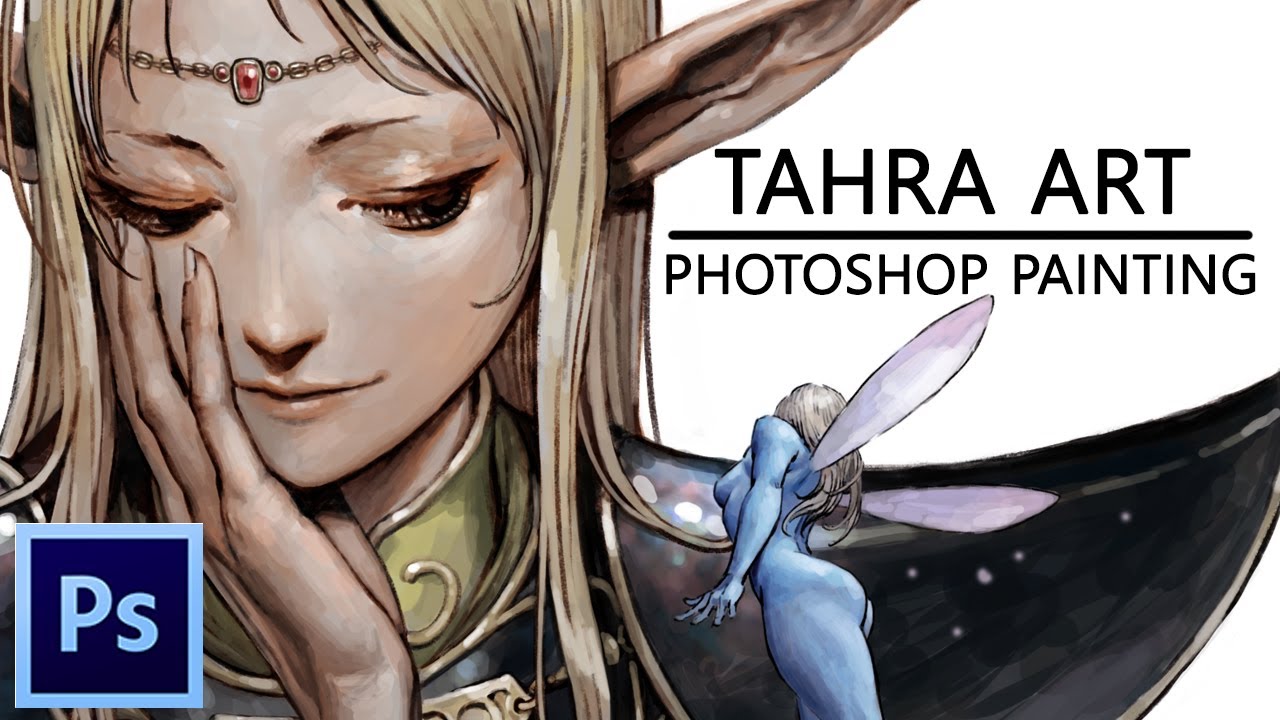 Photoshop painting 포토샵 페인팅 - Deed lit 디드 릿트 from Record of Lodoss war 로도스도 전기