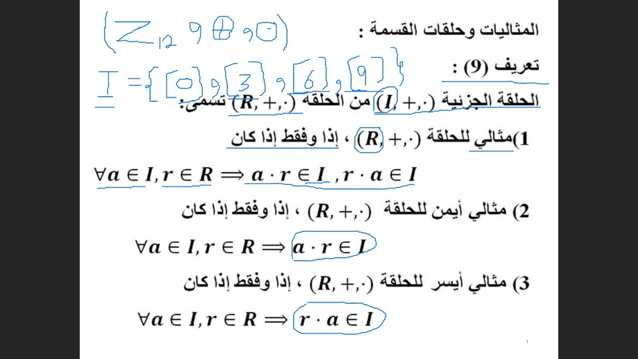 من بداية المثاليات إلى ضرب المثاليات