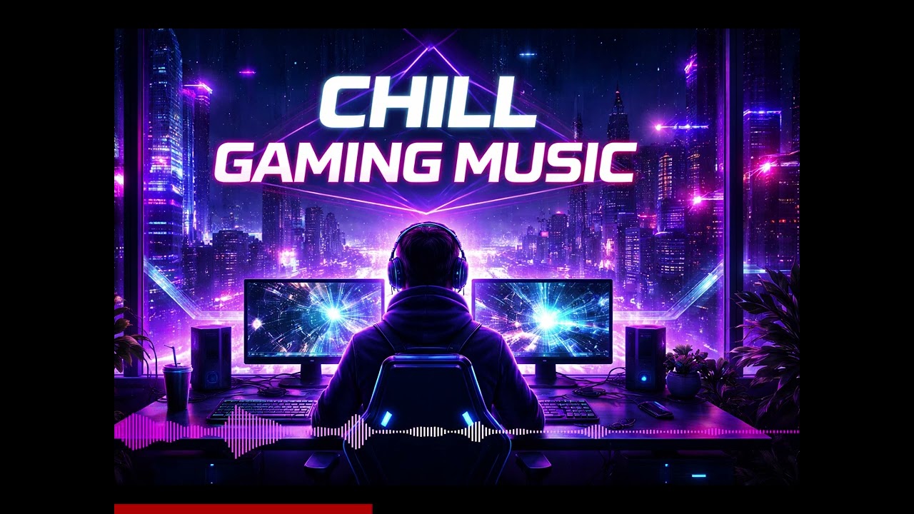 Chill Gaming Music 🎮 | Cyberpunk Ambient Beats | Binary Drift