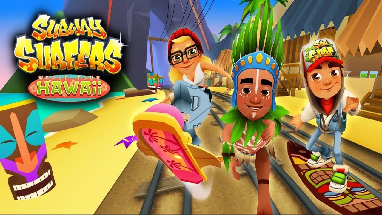 Subway Surfers Hawaii iPad Gameplay HD #3