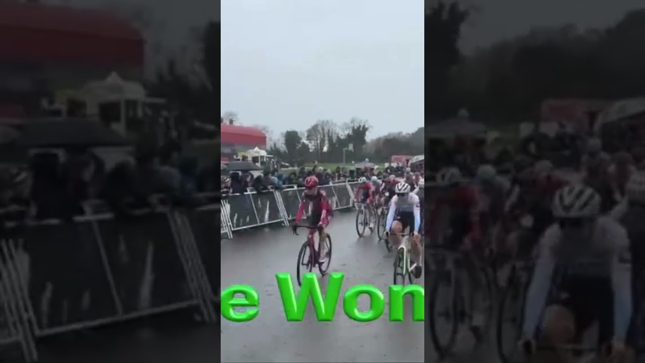 Elite women start cyclocross world cup in Dublin 