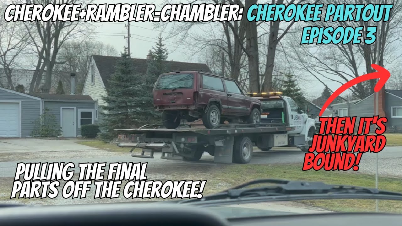 Cherokee+Rambler=Chambler- Cherokee XJ 2D Partout Engine Wiring & Gas Tank Removal