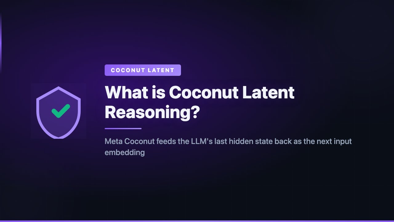 What is Coconut Latent Reasoning?