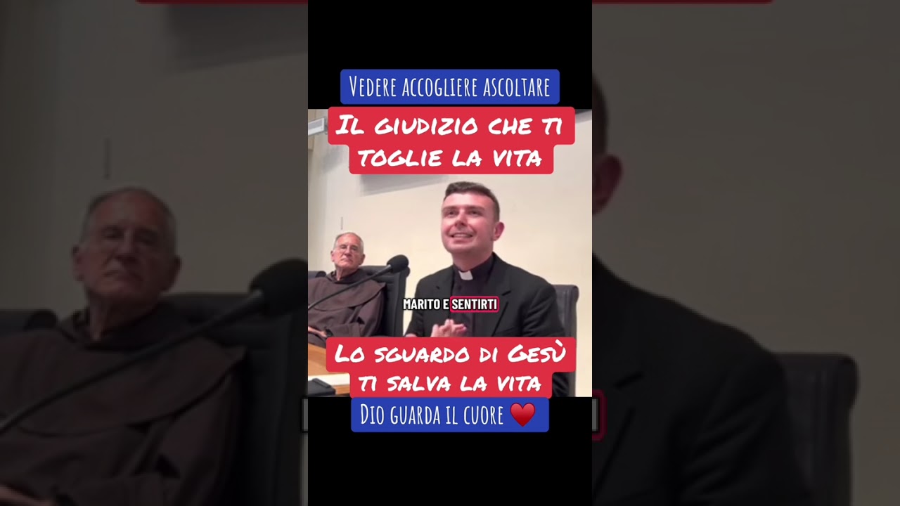 #FedeCredereDioTiAma #perte #sguardo #amore #Accogliere #Salvezza #DonLuigiMariaEpicoco