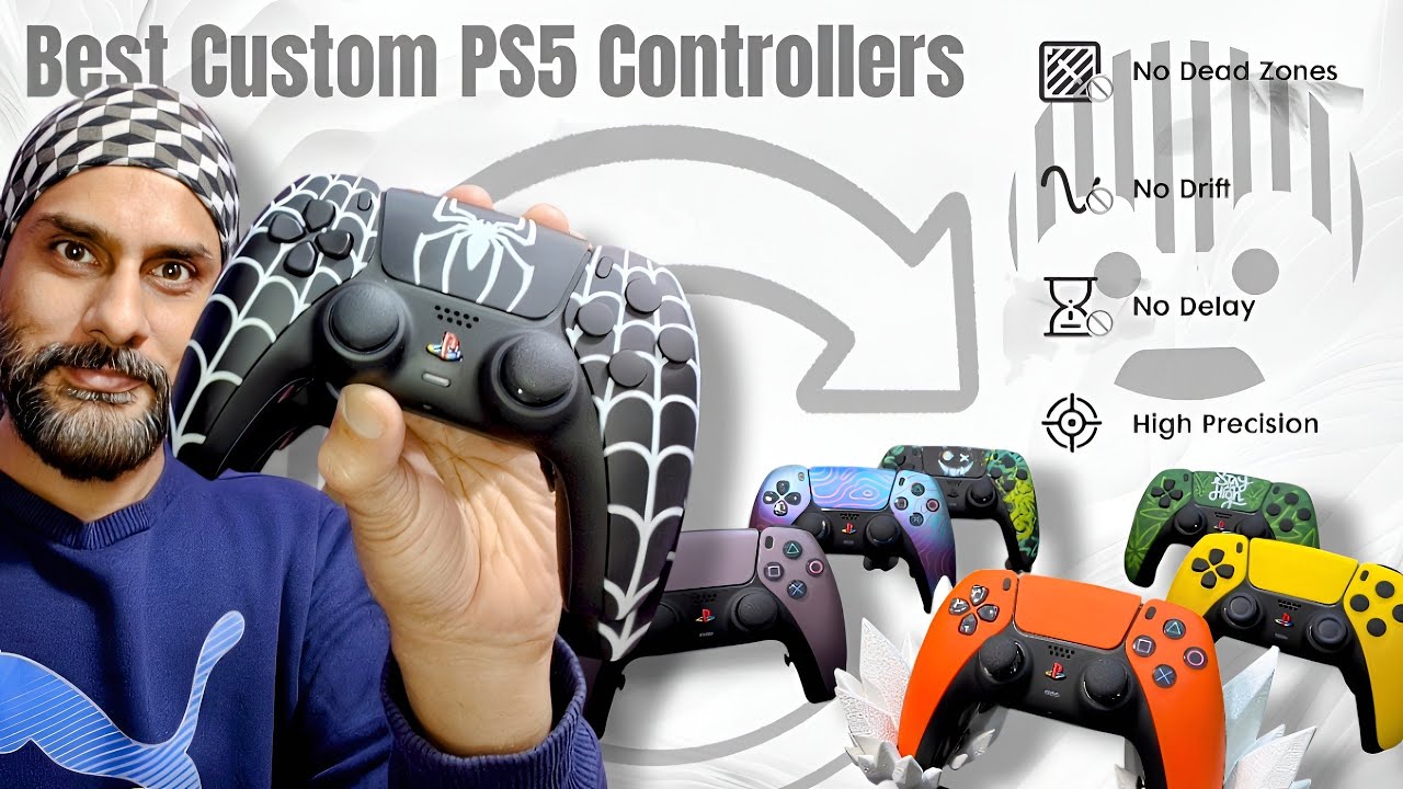 Потрясающие контроллеры для PS5 с полной кастомизацией.
