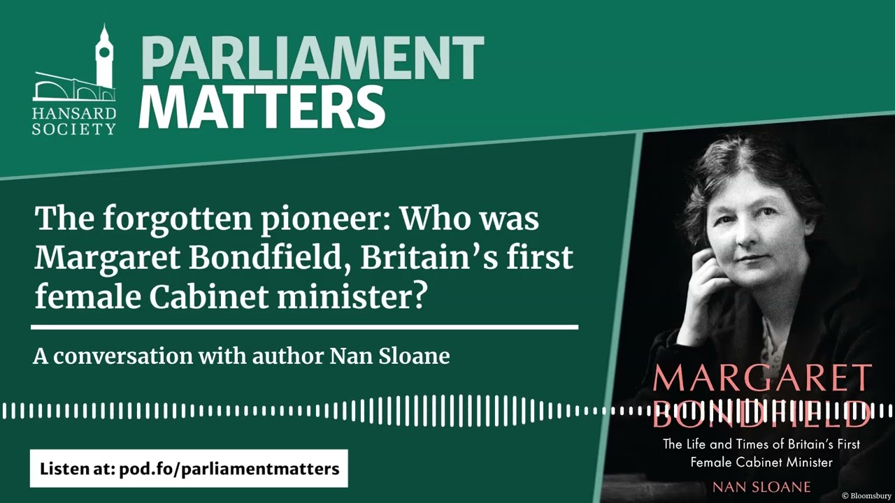 The forgotten pioneer: Who was Margaret Bondfield, Britain’s first female Cabinet Minister?