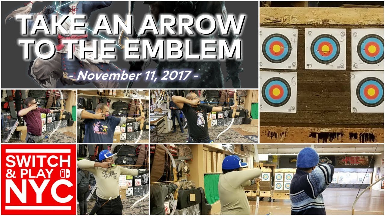 TAKE AN ARROW TO THE EMBLEM - Switch & Play NYC November Monthly Meetup