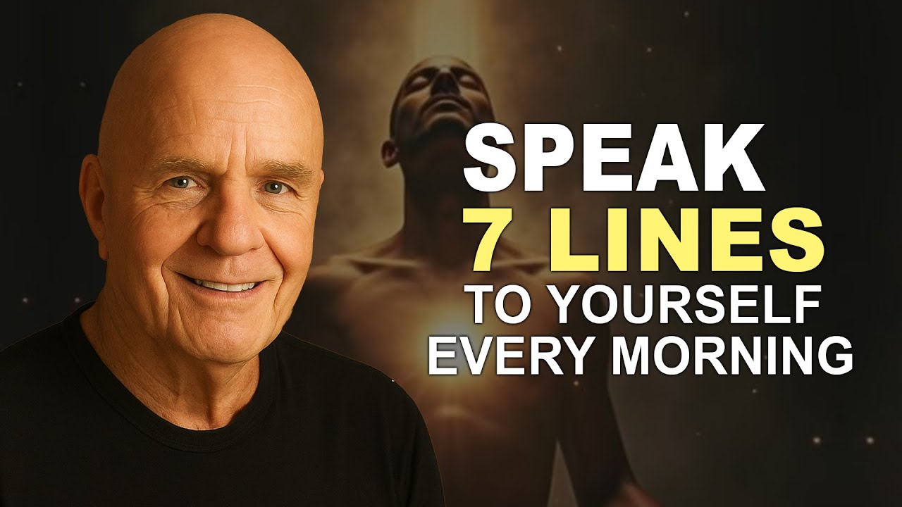 Speak 7 Lines to Yourself Every Morning - Wayne Dyer
