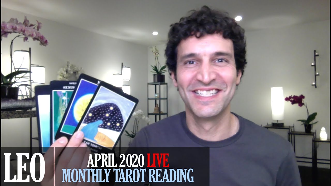 LEO April 2020 Live Extended Intuitive Tarot Reading & Meditation by Nicholas Ashbaugh