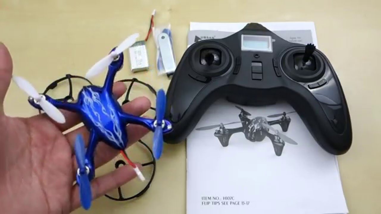 Hubsan X4 H107C 720P Quadcopter Special Royal Blue Edition REVIEW
