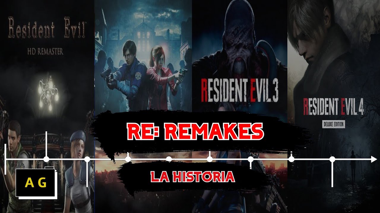La historia de los RESIDENT EVIL REMAKES