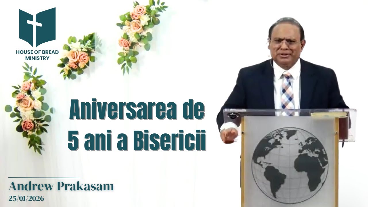 Andrew Prakasam - Aniversarea de 5 ani a Bisericii