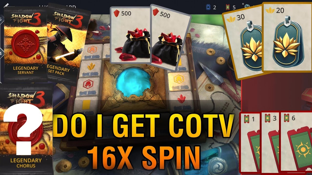 Shadow fight 3: Let's Try my Luck in Lucky Board | Raven's feast event