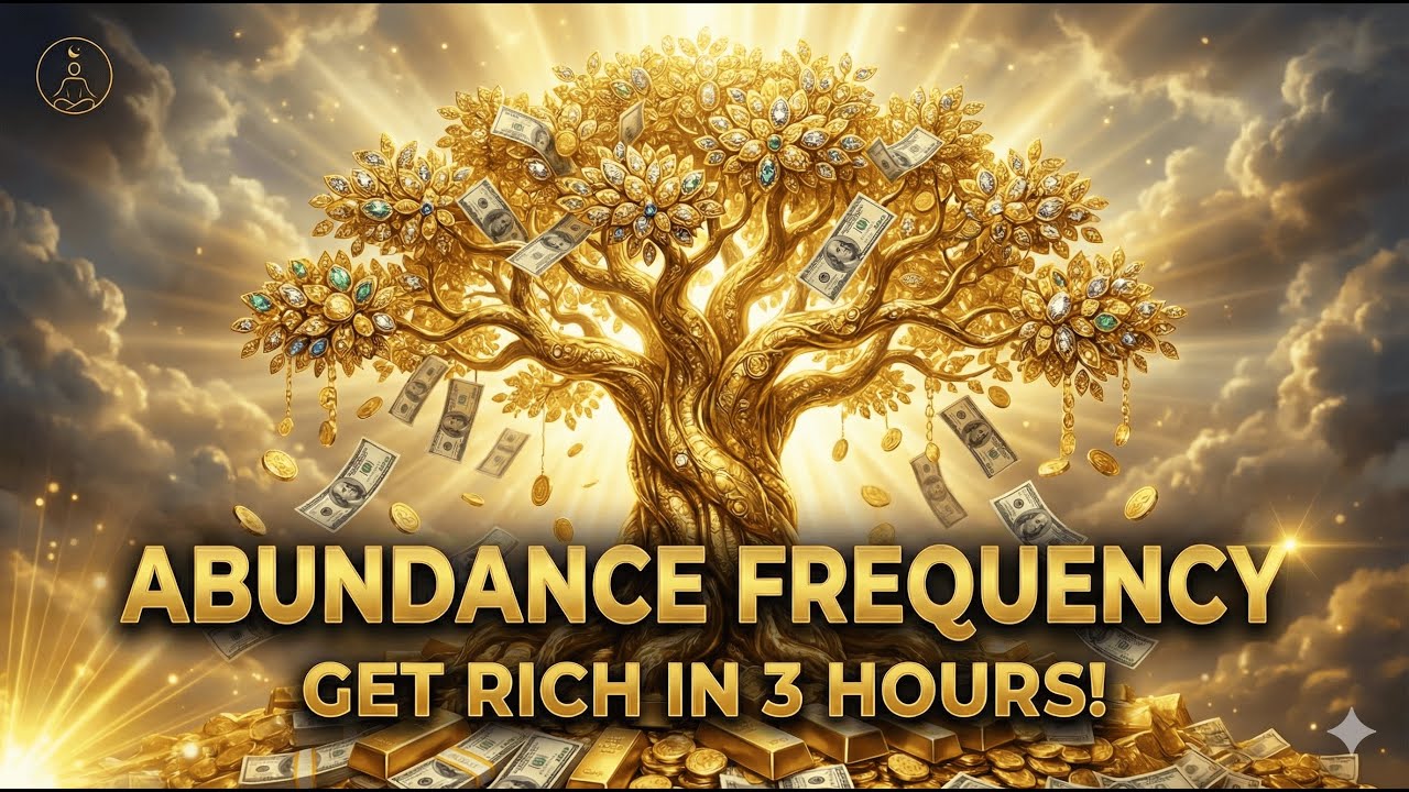 3 Hour Abundance Frequency Music - Manifest Wealth & Success (Relaxing Background Music))