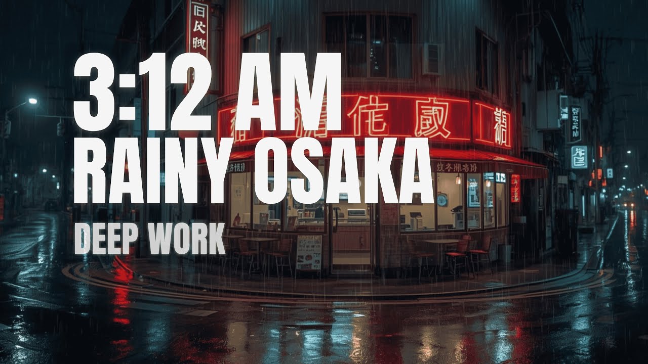 Cozy Ramen Corner Lofi Rain Vibes