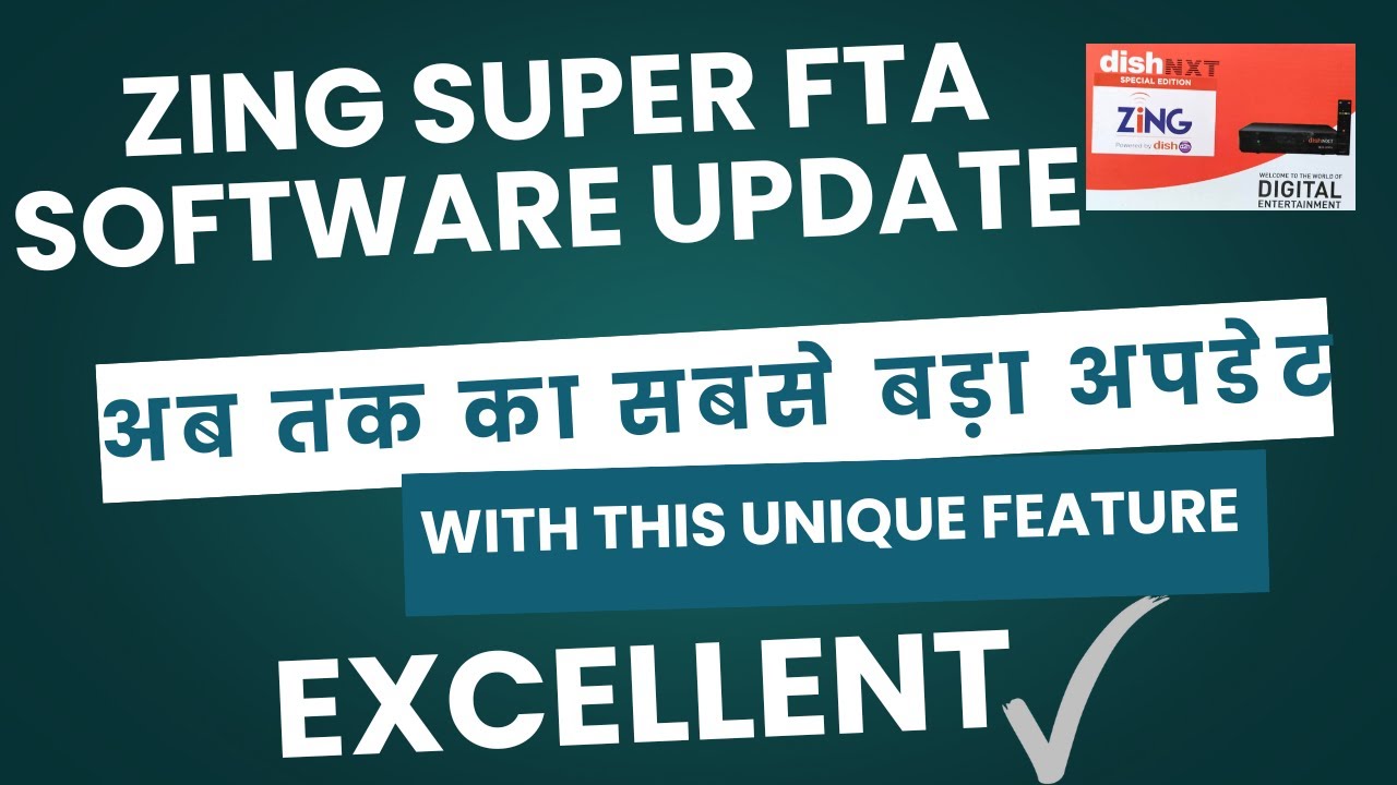 Zing Super FTA|Latest Software Update|The Most Unique Feature! Absolutely amazing!