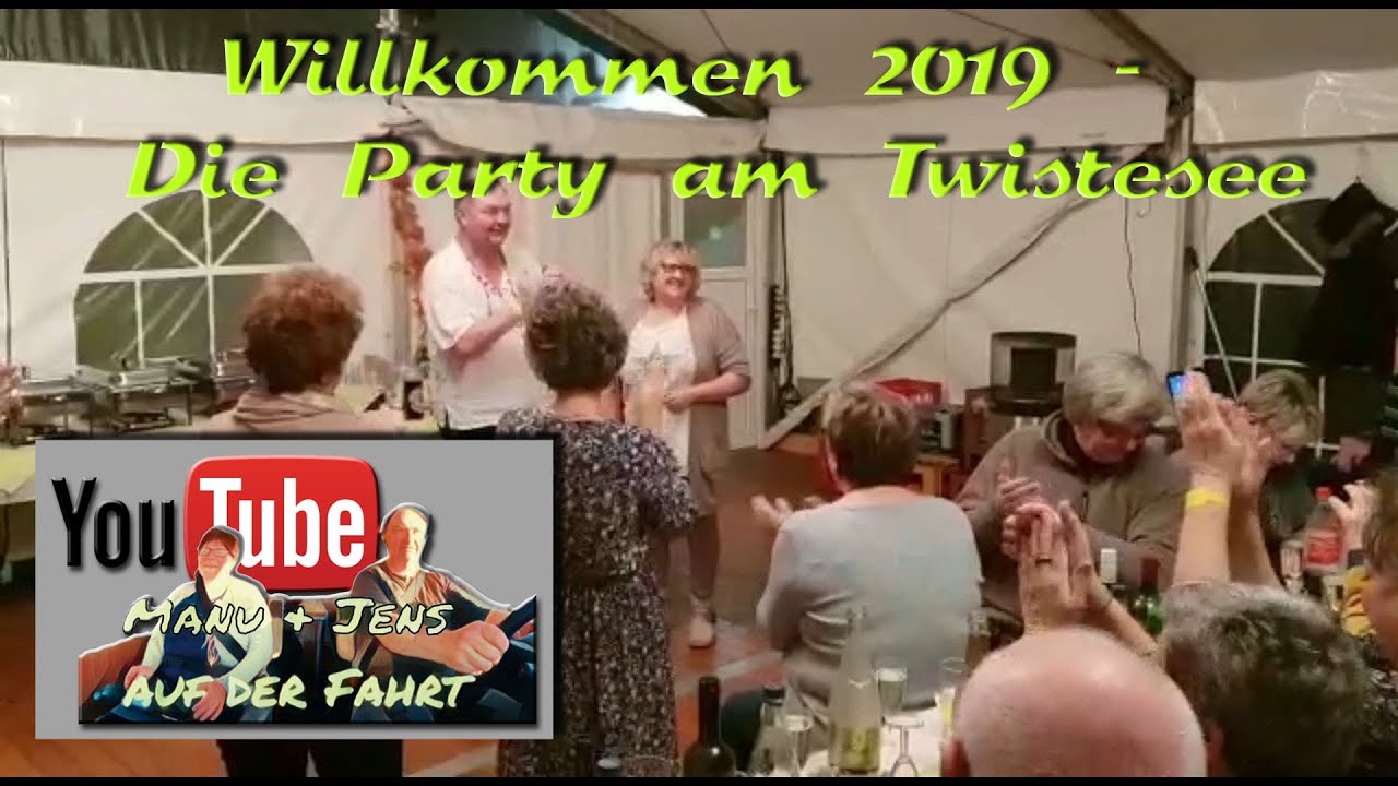 Leben im Wohnmobil - Silvesterparty 2018 am Twistesee