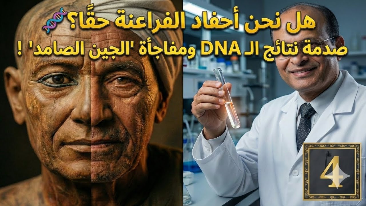 هل نحن أحفاد الفراعنة حقاً؟ 🧬 صدمة نتائج الـ DNA ومفاجأة 