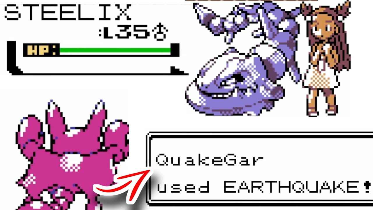How OP is Earthquake Gligar in Pokemon Crystal?