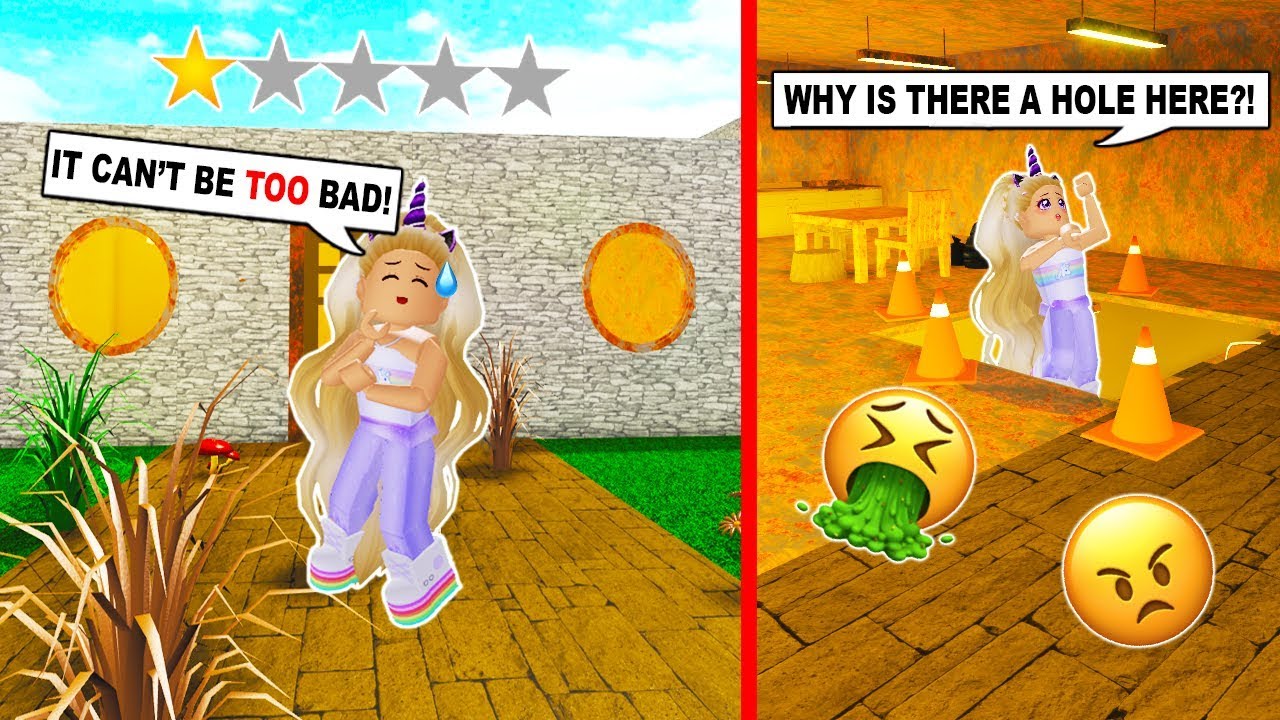 I Went To The WORST Rated HOLIDAY RESORT In Bloxburg! (Roblox)