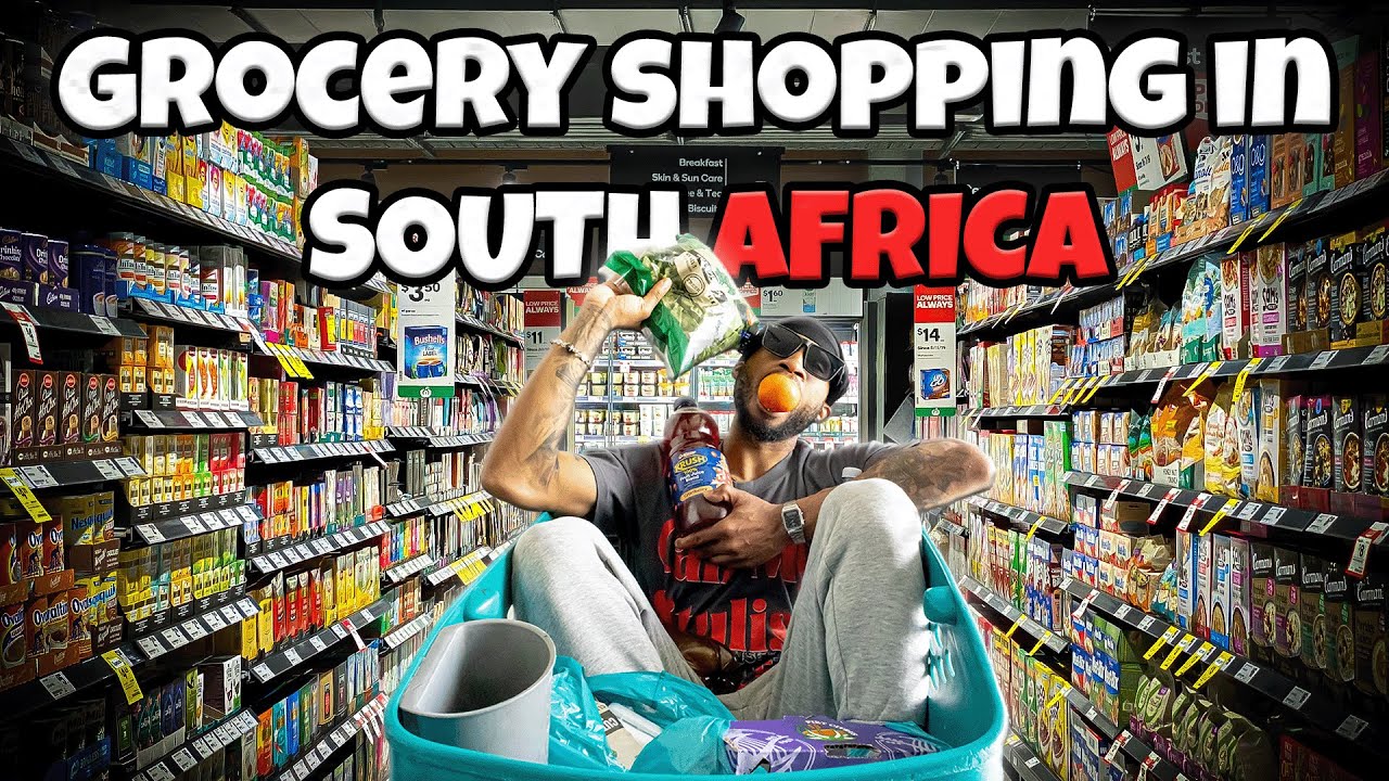 First Time Grocery shopping in South Africa