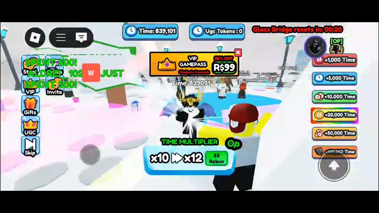 FREEZE FOR UGC SCRIPT FREE GAMEPASS 🤑