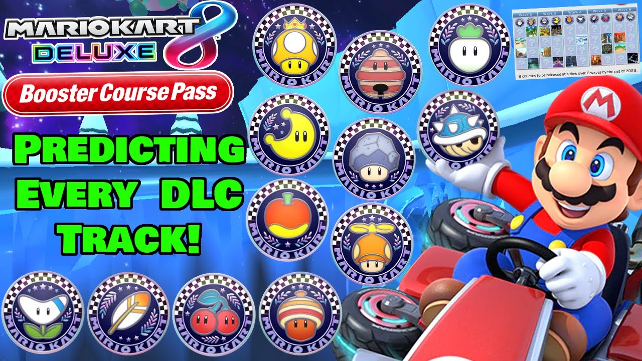 Predicting Every Mario Kart 8 Deluxe Booster Course Pass DLC Track!