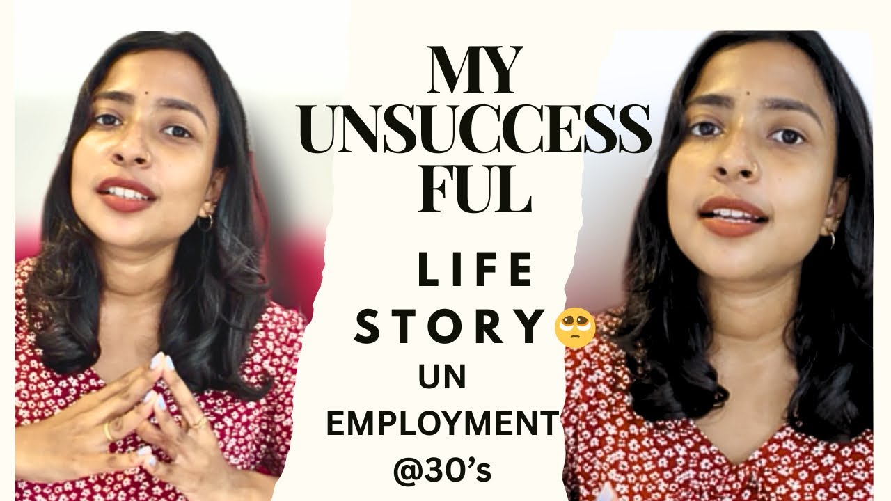 💵❌UNEMPLOYMENT @30’s nd late20’s🥺MY UNSUCCESSFUL LIFESTORY#unemployment #lifestory #youtube 