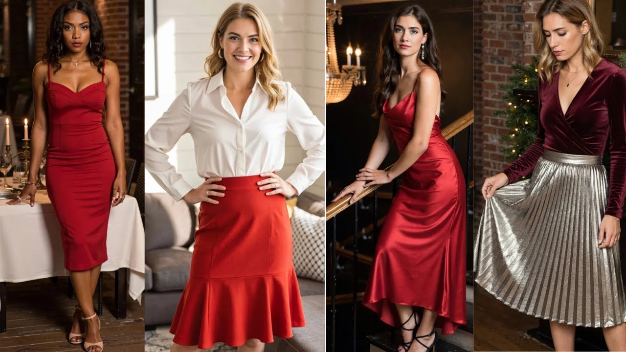 WHAT TO WEAR ON CHRISTMAS EVE! 🎄 25 Stunning Outfit Ideas You Need To See