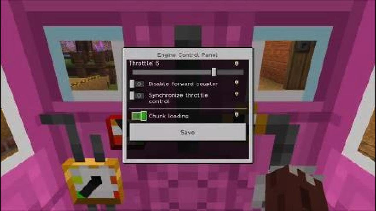 Trains- windmill - Sugar auto crafters- My minecraft world