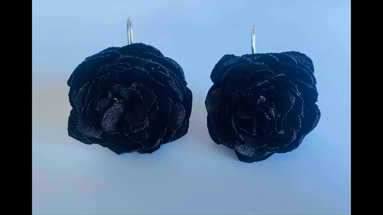 FLOR DE TELA QUEMADA