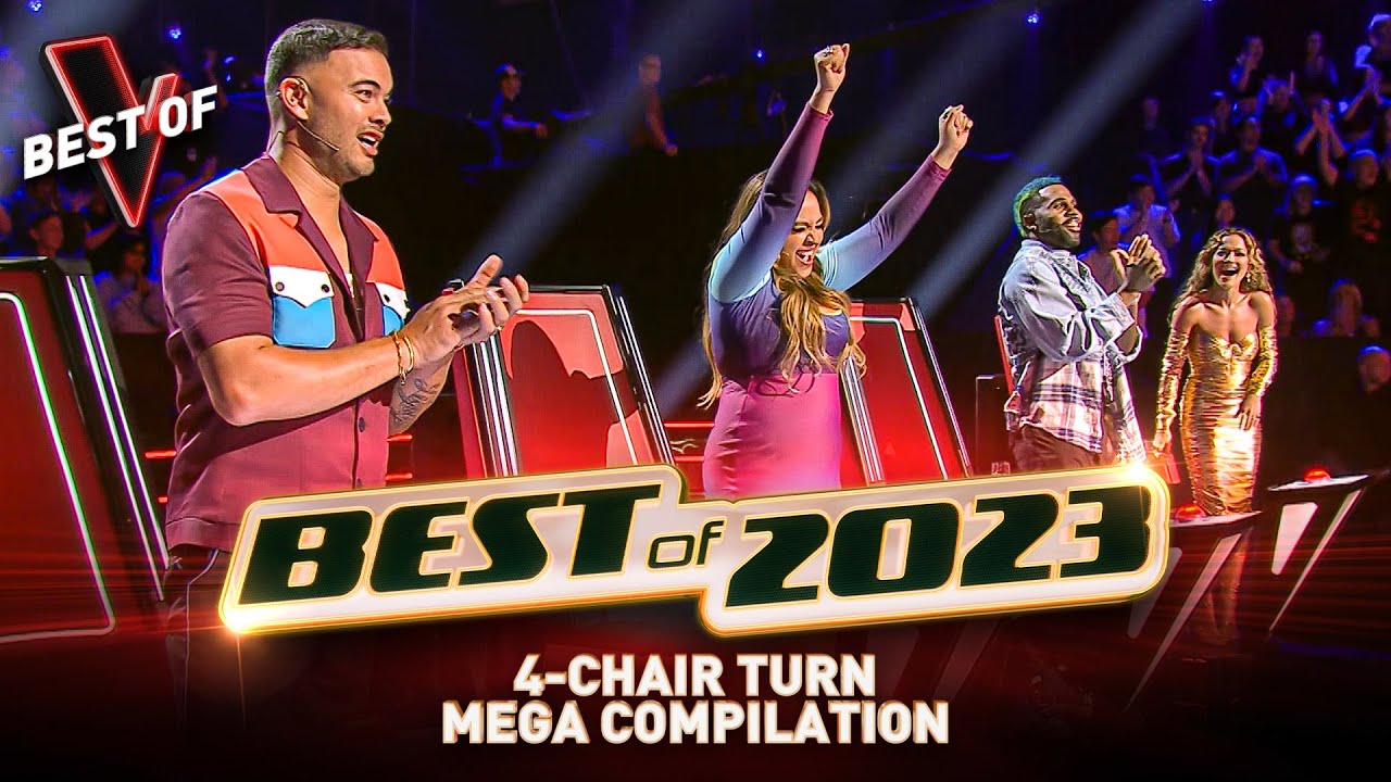 TWO HOURS of 2023’s Greatest 4-CHAIR TURNS on The Voice | Best of 2023