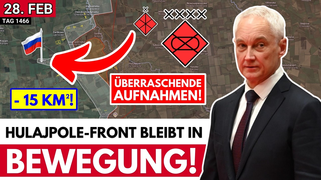 5. Armee EROBERT 15 km² & dringt überraschend in Hirke ein, Truppenansammlung vor Kostyantyniwka!