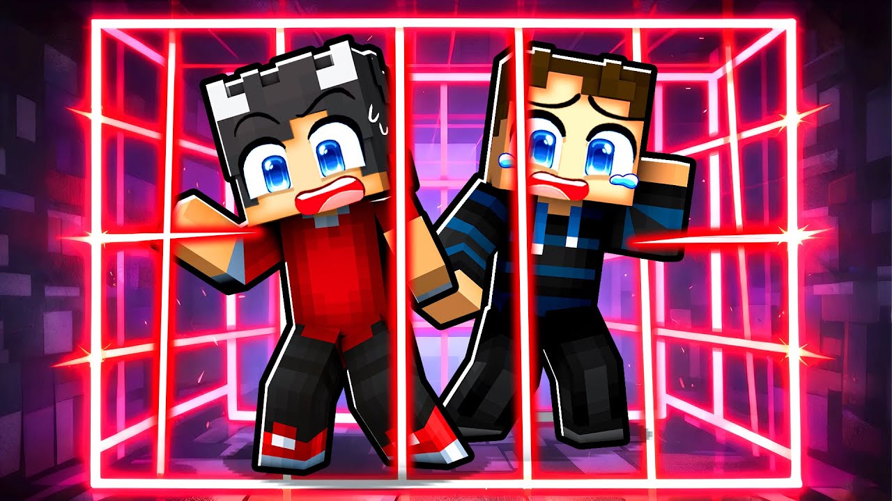 Vi er Fanget i LASERS Med Shadys i Minecraft!