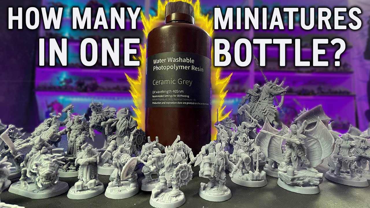 How much do 3D Printed Miniatures Cost?