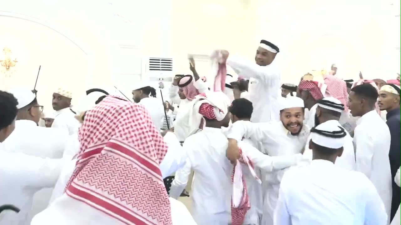 الفنان فيصل مجرشي - الزمن وش جاه - زواج اخونا عادل مجرشي - قروب السعادة 2024