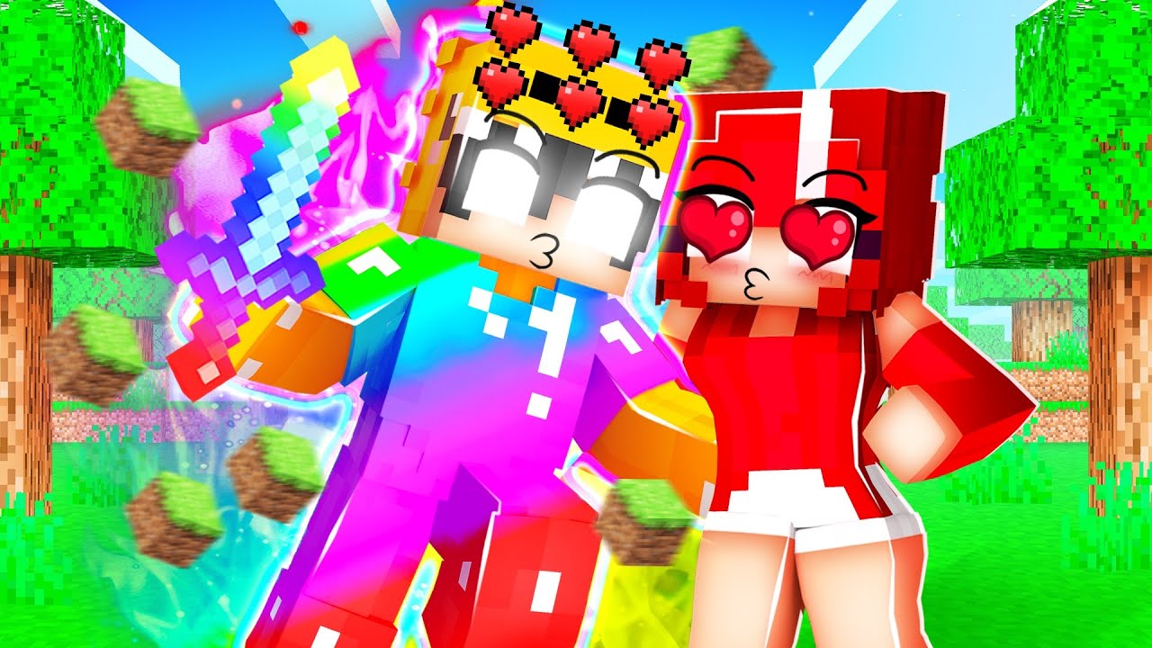Minecraft but Kissing Brooke Makes You OP