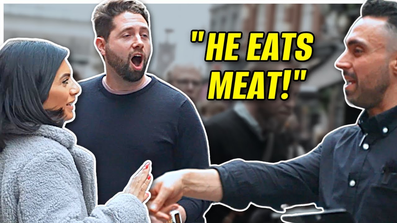 Vegan drops her Boyfriend in the deep end!