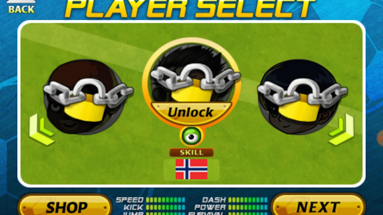 head soccer (UNLIMITED COIN GLITCH 2018)+(UNLOCKING NORWAY)