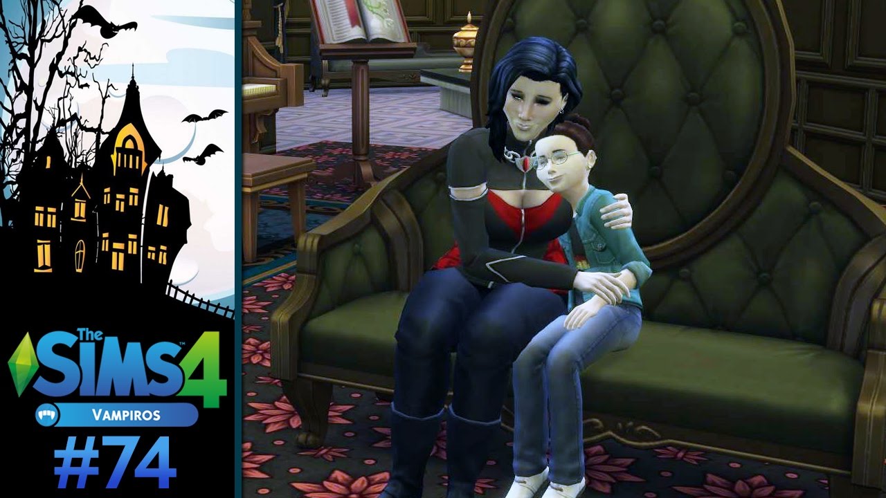 The Sims 4 - Desafio da Viúva Negra Vampira #74 - DRACULAURA CRESCEU
