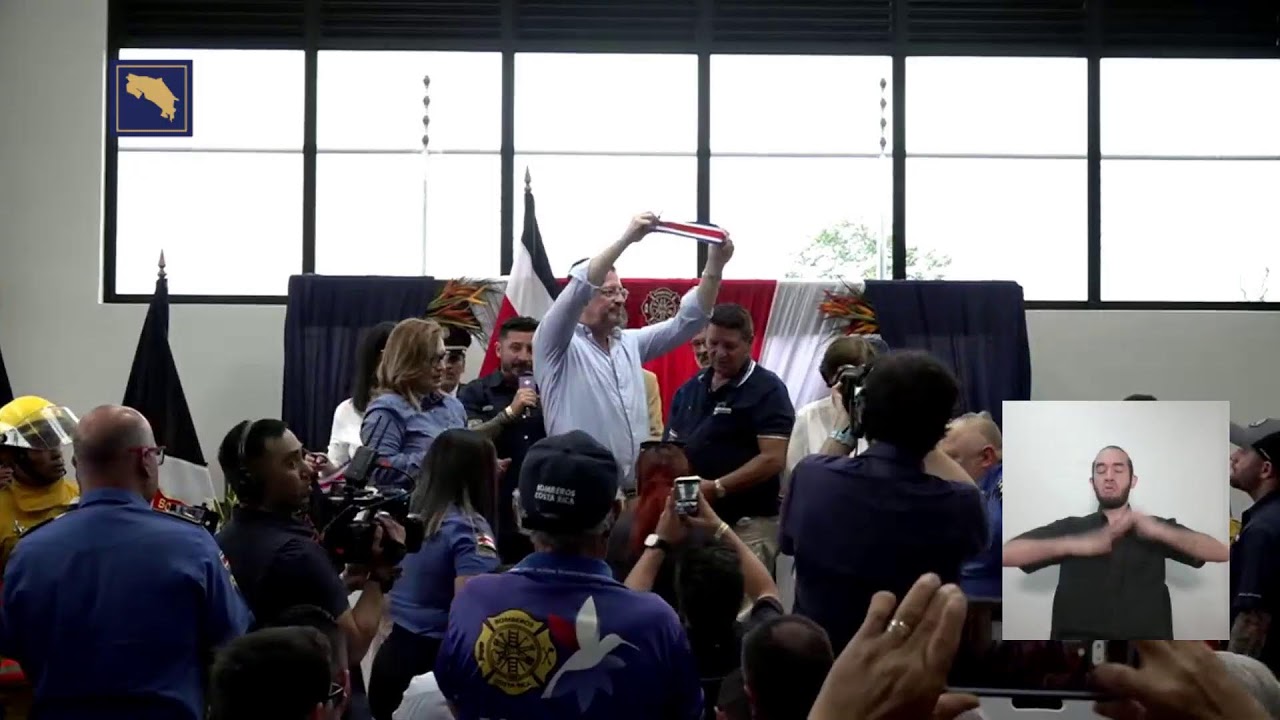 En vivo | Inauguración de la Estación de Bomberos de Aguas Zarcas