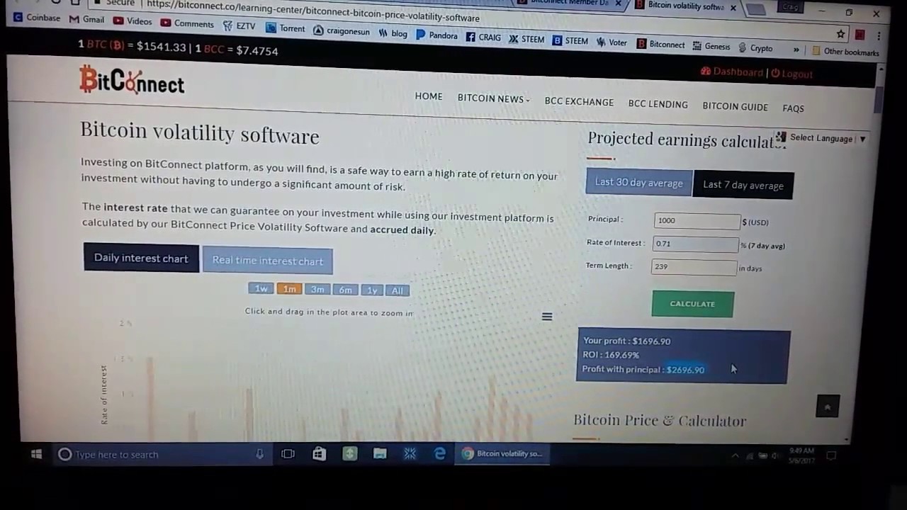 Earn Bitcoin with BitConnect loans and referral program