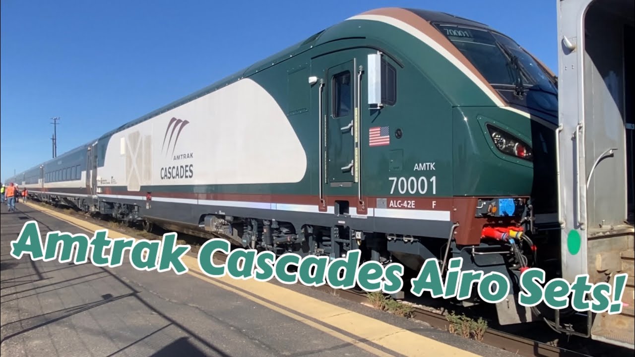 Amtrak’s Cascades Airo Sets through Rocky Ford, La Junta and Las Animas!