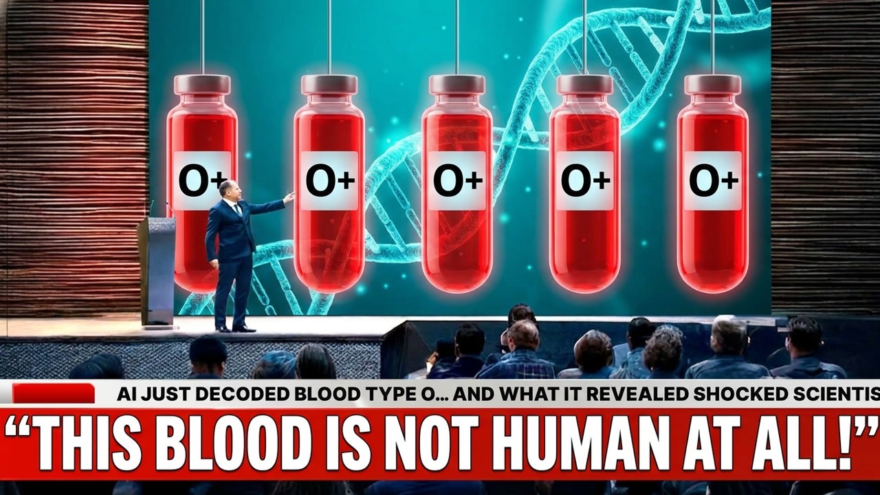 If You Have Type O Positive Blood, Your DNA Has a Dark Secret