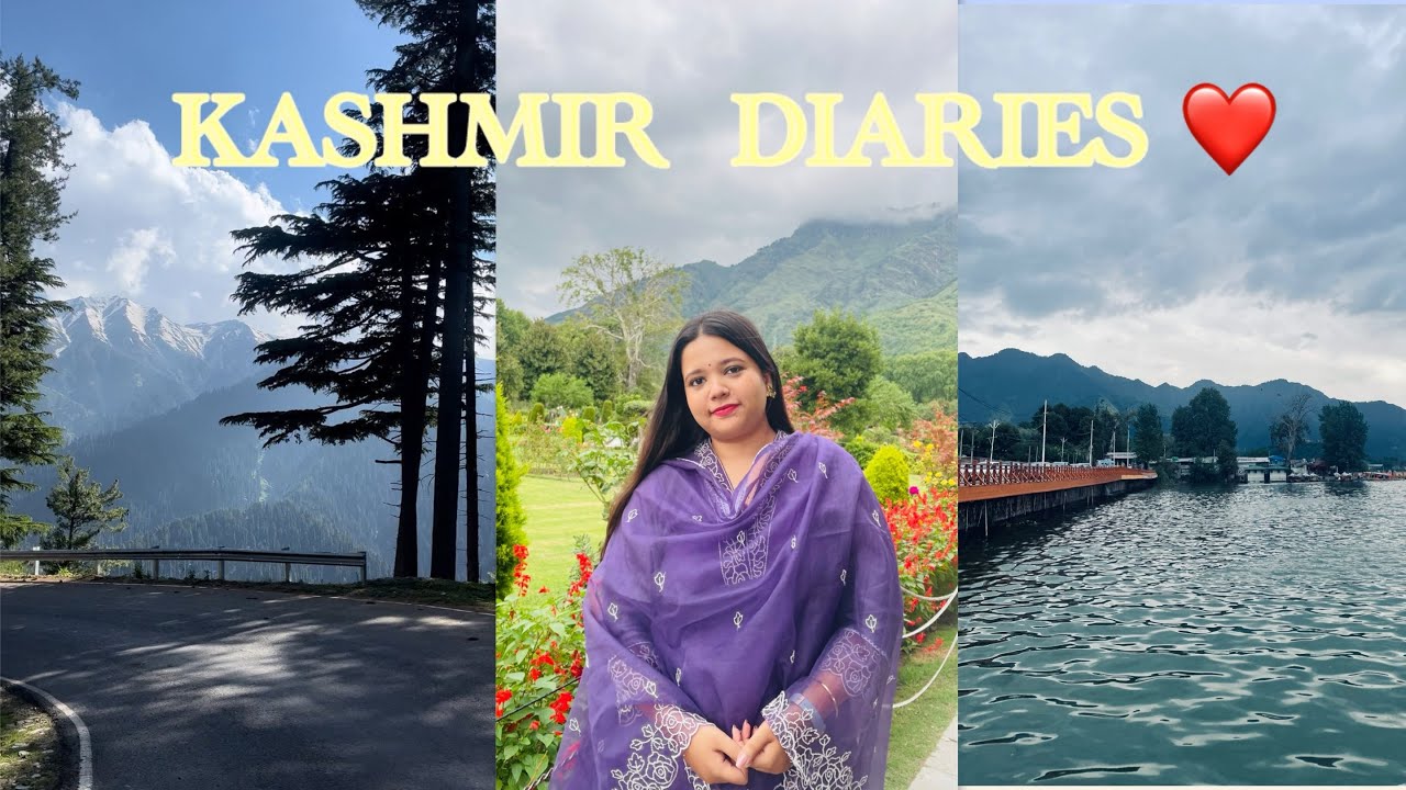 *KASHMIR - PARADISE ON EARTH ❤️SRINAGAR DIARIES | NISHAT GARDEN | DAL LAKE | EPISODE 1* 