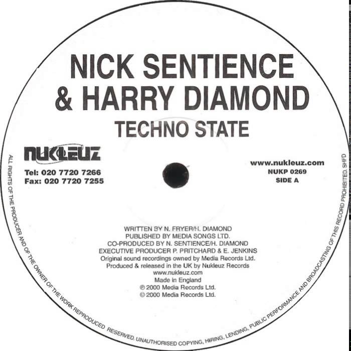 Nick Sentience And Harry Diamond - Techno State