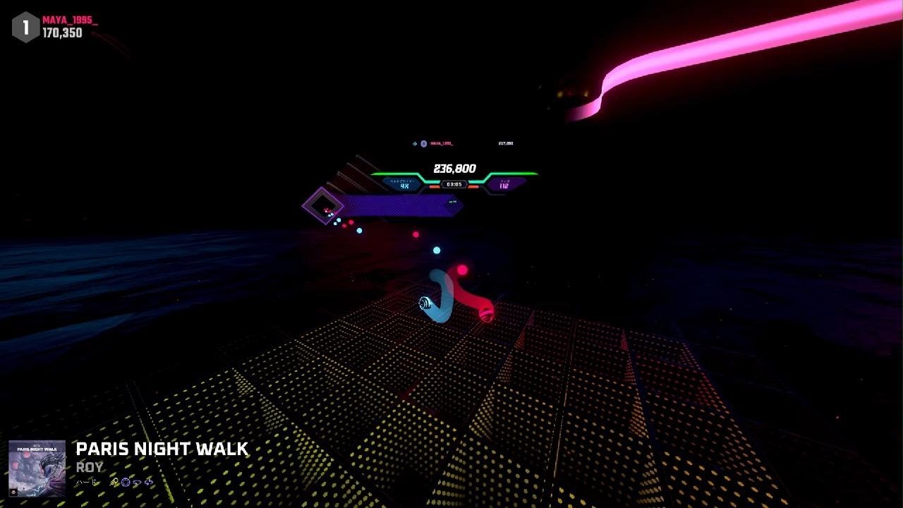 Synth Riders_PARIS NIGHT WALK (Roy) FORCE SPIN WILD 360＋ HARD