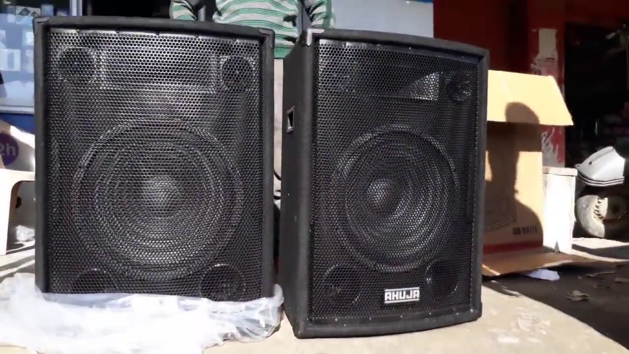 Ahuja speakers.