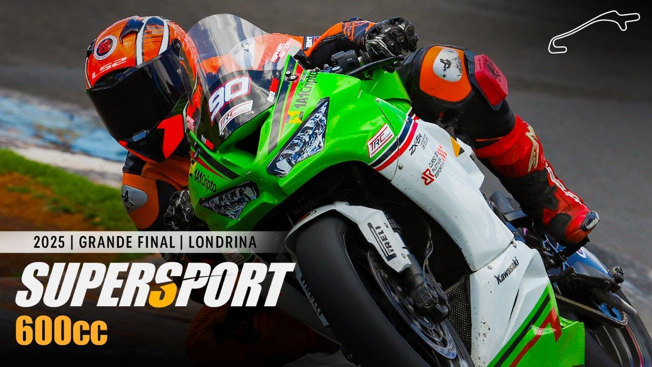AO VIVO SuperSport 600cc - SuperBike Brasil - Londrina - Grande Final 2025 - Autódromo de Londrina